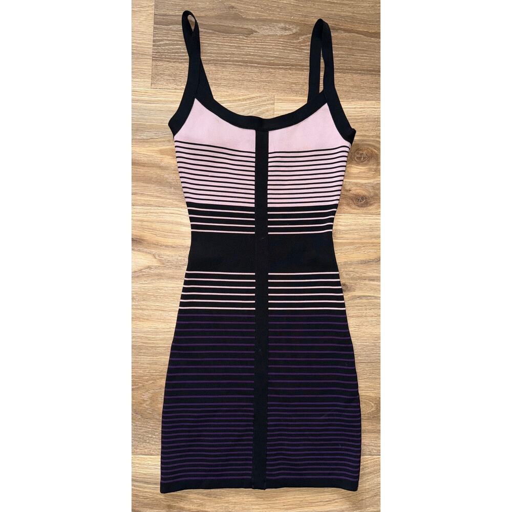 BCBGMaxAzria purple bodycon dress - size Medium